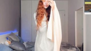 Jennifer_Ewans nipslips in mesh blanket 30 April 2023