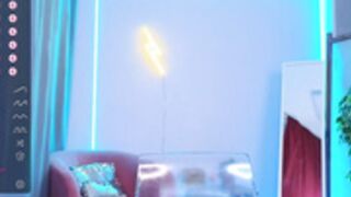 I_N_D_I_C_A spits milk on her huge tits