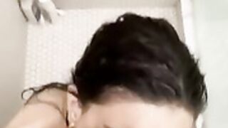 Hannahjo Shower Blowjob