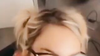 Pechiee blowjob cumface