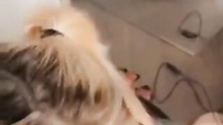 Pechiee blowjob cumface