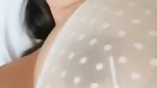 Girl Stroking pussy