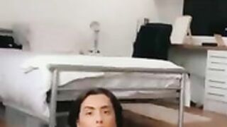 Girl Stroking pussy