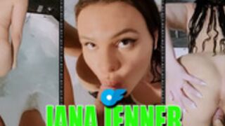 Jana Jenner transando na hidro