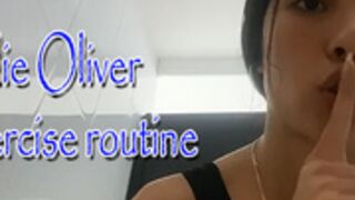 JULIE OLIVER - EXERCISE ROUTINE