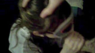 18yo Blindfolded Girlfriend Homemade Blowjob