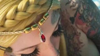 Princess Zelda gives a blowjob - Nintendopanda