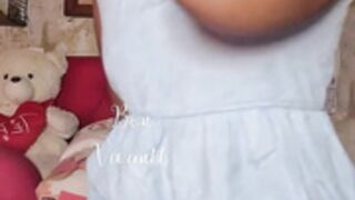 ebony bon vivantt masturbating her big ass