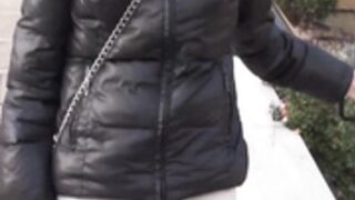 fur hood down jacket 108