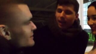 fur hood puffy jacket 37