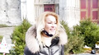 fur hood moncler down jacket 3