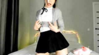 naughty schoolgirl dances