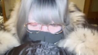 fur hood down jacket 135