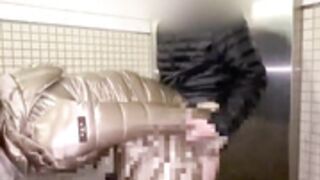 fur hood down jacket 132