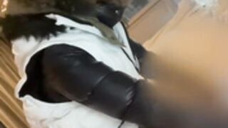 fur hood down jacket 130