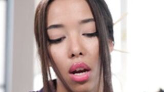 Fit tight Hotwife Asian hotel surprise huge BBC