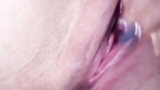 Hot Latin milf playing with her wet pussy