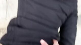 fur hood down jacket 173
