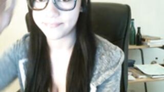 beryl18 hairy latina dildo show