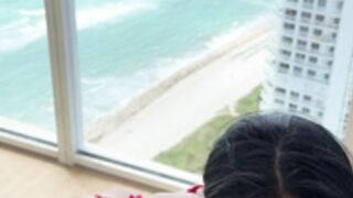 Miss Lexa - Rebill Gift BJ Titty Fuck In A Micro Bikini