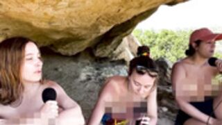 Sara Weinshenk nipslip +Kim Congdon, Alex Scarlato