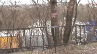 fur hood down jacket 153