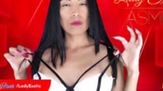 Lady Exotic ASMR's sexy handbra dance