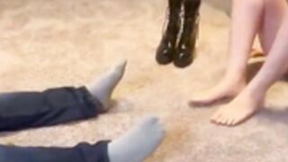 tallblondi feet compare