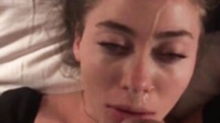 Greatest after-party blowjob ever - super hot
