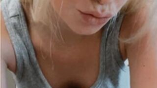 hot 18 y/o perky tits blonde