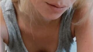 hot 18 y/o perky tits blonde