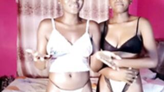 bikini princess with sister