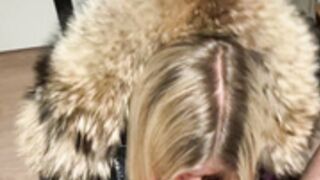 fur hood down jacket 215