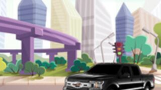 Ama Rio suck BBC in car