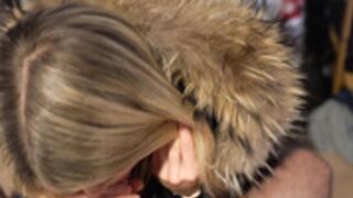 fur hood down jacket 209