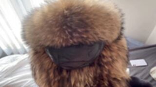 fur hood down jacket 207