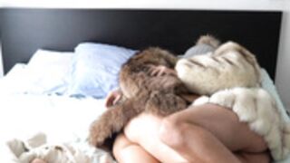 fur hood down jacket 206