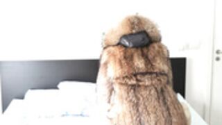 fur hood down jacket 206