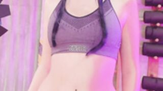 Tsuki Desu cosplay Shogun Raiden parte 2