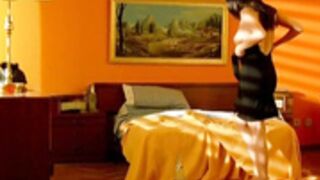 Italian actress Manuela Arcuri  nude