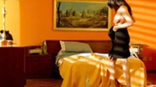 Italian actress Manuela Arcuri  nude