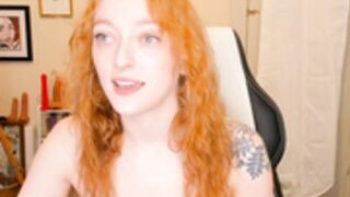 Beckthetongue sexy redhead