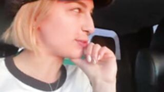 Kristen Scott Gives Dante Colle Road Head