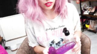 angelika_rouge - fingering, hitachi, dildo masturbate