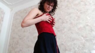 Olivia_Blakes 2023-08-05 Changing into Corset