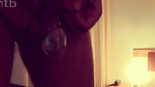 Hotwife removed hubby's chastity