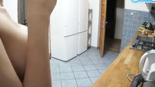 Julmodels House Voyeurcam 17 - Polina Malinko kitchen