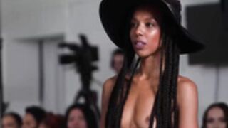 Isis Fashion Awards - Nude Accessory Runway Catwalk HD 6