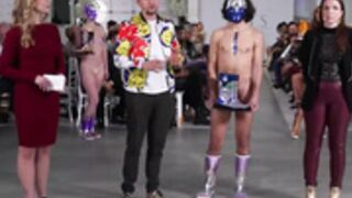 Isis Fashion Awards - Nude Accessory Runway Catwalk HD 5