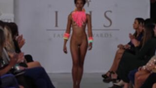 Isis Fashion Awards - Nude Accessory Runway Catwalk HD 3